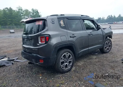 2018 Jeep Renegade Limited 4X4 from USA, damaged, VIN ZACCJBDB9JPG85533